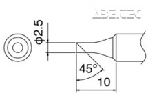 Spájkovacie hroty T18-CSF25