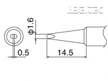 Spájkovací hrot T18-D16