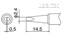 Spájkovací hrot T18-D24