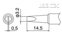 Spájkovací hrot T18-D32