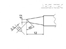 Spájkovací hrot T20-BC2