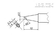 Spájkovací hrot T20-BCM2