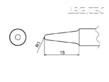 Spájkovací hrot T20-BL3