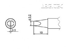 Spájkovací hrot T20-D32