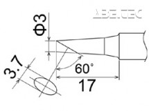 Spájkovací hrot T22-C3