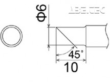 Spájkovací hrot T22-C6