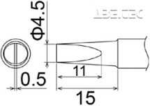 Spájkovací hrot T22-D45