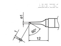 Spájkovací hrot HAKKO T36-C1/1C