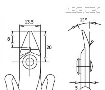 Strihacie kliešte TR 25 15 L