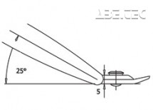 Strihacie kliešte TR 25 L 25 D, ESD