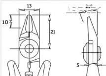 Strihacie kliešte TR 5000 P D, ESD