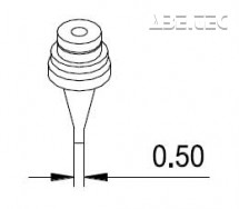 Umiestňovacia tryska 0,5 mm DB15.0010