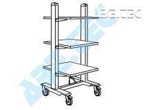 Univerzálny vozík WTR 140 ESD