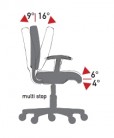 Mechanizmus AS2 (A-SYNCHRON 2) - nezávislé nastavenie sedadla a sklonu operadla