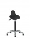 Throna - Clean room pracovná stolička Sit-stand Pu-Soft C–TL153HP