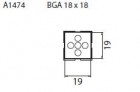  - Tryska A1471-BGA 12x12 mm