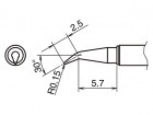 Hakko - Spájkovacie hroty HAKKO T52-J015, 2ks/bal