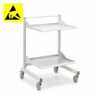 Priemyselný vozík Treston Multi Trolley M900 ESD, nízky, 2 police, TMTL9-001-49