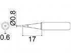 Hakko - Spájkovací hrot 900M-T-0, 8D