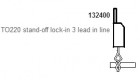 Iteco Trading S.r.l. - Lisovacia sada pre Supercut/TOCF "TO220 Stand-Off 3 lead in line"