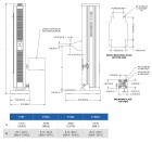 Pokročilý skúšobný stojan séria F, vertikálny, softvér, 3,4kN, F755S-IM