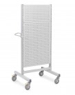 Priemyselný vozík Treston Multi Trolley M750, vysoký, perf. panely, TMTH7-005-41