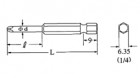 Bit krížový V-17 (3x30l)-No.0-(6.35) -75