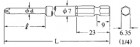 Bit krížový V-17 (3.2x30l)-No.1-(7) -75