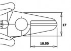 Odizolovacie kliešte CS-30, ESD