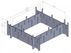 Držiak DPS 40,5, 3 mm SF30.0005