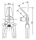 Odizolovacie kliešte CSP-30-G