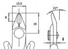 Strihacie kliešte ITR 58 R D, ESD