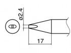 Spájkovací hrot T33-D24