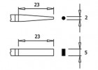 Úchopovej kliešte PN 5028 D, ESD