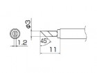 Hakko - Spájkovací hrot T13-KU