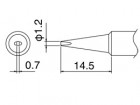 Hakko - Spájkovací hrot T18-D12