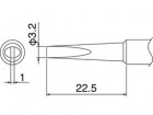 Hakko - Spájkovací hrot T18-DL32