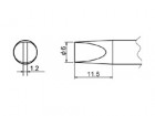 Hakko - Spájkovací hrot T20-D6