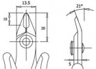 Strihacie kliešte TR 25 D, ESD
