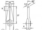 Strihacie kliešte TR 30 V D, ESD