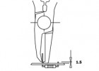 Strihacie kliešte TR 5000 15 D, ESD